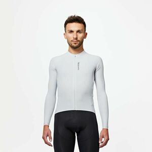 Bluză ciclism pe șosea Racer Gri Bărbați imagine