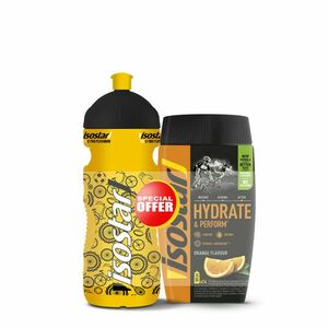 Băutură Izotonică Pudră Hydrate & Perform Portocale 560 g + Bidon 0, 65 L imagine