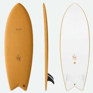 Placă SURF 900 EPOXY SOFT 5'6 livrat cu 2 înotătoare imagine