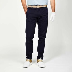Pantalon chino golf MW500 bumbac Bleumarin Bărbați imagine