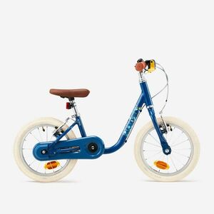 Bicicletă fără pedale 2 în 1 Discover 900 Albastru Copii 3-5 ani 14 inch imagine