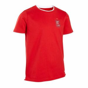 Tricou Fotbal FF100 Elveția 2024 Roșu Copii imagine