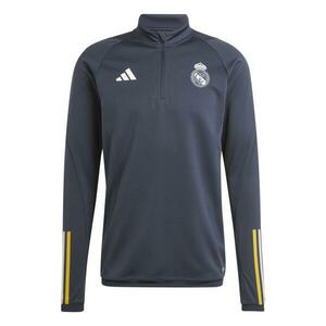 Bluză cu fermoar scurt Fotbal ADIDAS Replică Real Madrid 23/24 Adulți imagine