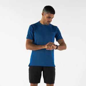 Tricou Respirant Alergare Jogging Dry Albastru Bărbați imagine