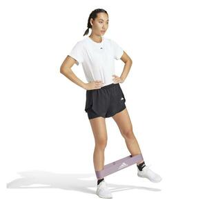 Pantalon scurt ADIDAS Fitness Cardio Negru Damă imagine