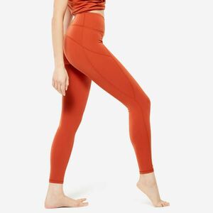 Colanți Yoga Premium Maro Damă imagine
