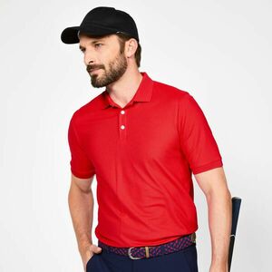 Tricou Polo Golf WW500 Roșu Bărbați imagine