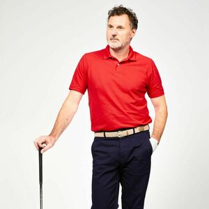 Tricou Polo Golf MW500 Roșu Bărbați imagine