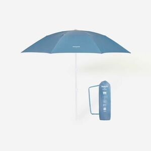 Umbrelă de plajă 3 locuri UPF 50+ - Paruv 190 Gri imagine