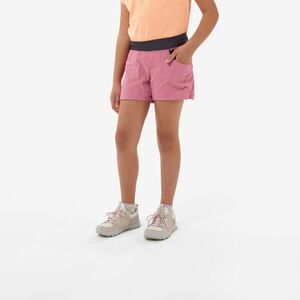 Pantalon Scurt Drumeție MH500 Roz Fete 7-15 ani imagine