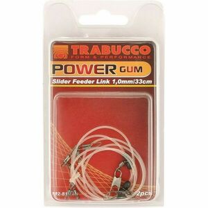 Montura feeder power gum 33cm/ 2buc plic Trabucco (Grosime Elastic: 1.0mm) imagine