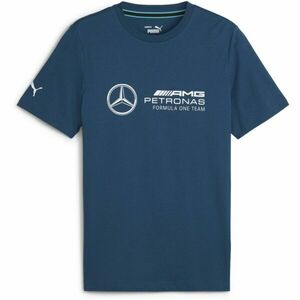 Puma MERCEDES-AMG PETRONAS F1 ESSENTIALS LOGO TEE Tricou pentru bărbați, albastru, mărime imagine