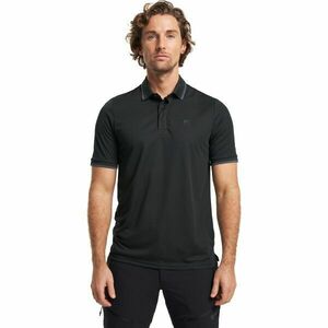 TENSON TXLITE Q-DRY Tricou polo funcțional bărbați, negru, mărime imagine