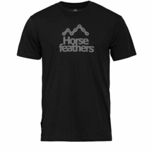 Horsefeathers ROOTER Tricou pentru bărbați, negru, mărime imagine
