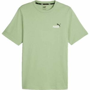 Puma ESS+2 COL SMALL LOGO TEE Tricou de bărbați, verde deschis, mărime imagine