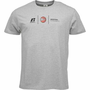 Russell Athletic MOTO Tricou pentru bărbați, gri, mărime imagine