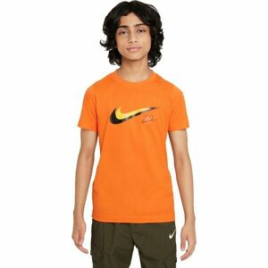 Nike SPORTSWEAR Tricou pentru băieți, portocaliu, mărime imagine