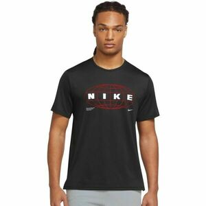 Nike NP DF HPR DRY TOP SS GFX Tricou sport bărbați, negru, mărime imagine
