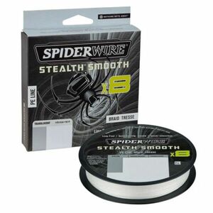 Fir Textil SpiderWire Stealth Smooth 8 Braid, Translucent, 150m (Diametru fir: 0.19 mm) imagine