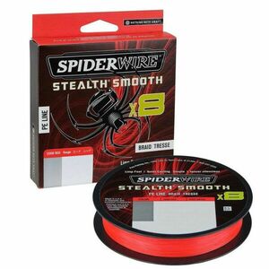 Fir Textil SpiderWire Stealth Smooth 8 Braid, Code Red, 150m (Diametru fir: 0.19 mm) imagine