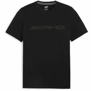 Puma MERCEDES - AMG PETRONAS LOGO TEE Tricou pentru bărbați, negru, mărime imagine