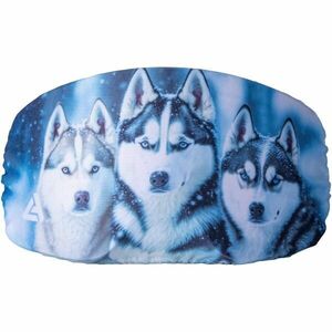 Laceto SKI GOGGLES COVER WOLF Husă din material textil pentru ochelarii de schi, mix, mărime imagine