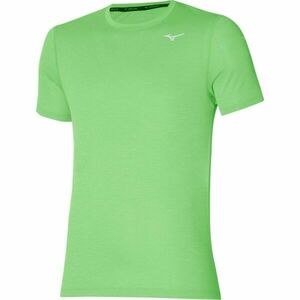 Mizuno IMPULSE CORE TEE Tricou alergare bărbați, verde deschis, mărime imagine