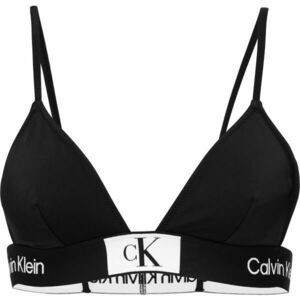 Calvin Klein FIXED TRIANGLE-RP Sutien de baie femei, negru, mărime imagine