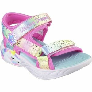 Skechers UNICORN DREAMS - MAJESTIC BLISS Sandale pentru fete, roz, mărime imagine