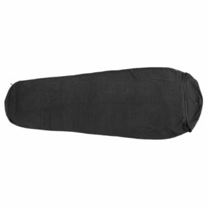 Căptușeală pentru sac de dormit Warmpeace Polartec Micro Mummy 180 cm, negru imagine
