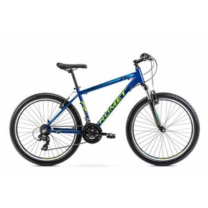 Bicicleta de munte pentru barbati Romet Rambler R6.0 Albastru/Lime 2022 imagine