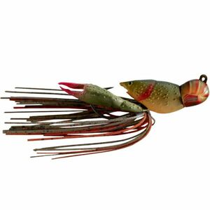 Naluca Livetarget Hollow Crawfish Jig, culoare Brown-Red, 4.5cm, 14g imagine