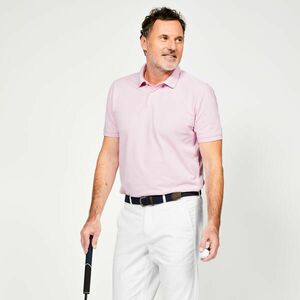 Tricou Polo Golf MW500 Roz deschis Bărbați imagine