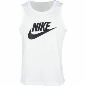 Nike NSW TANK ICON FUTURA Maiou bărbați, alb, mărime imagine