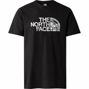 The North Face WOODCUT M Tricou pentru bărbați, negru, mărime imagine