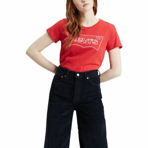 Levi's® THE PERFECT TEE HSMK OUTLINE Tricou de damă, roșu, mărime imagine
