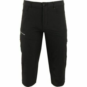 ALPINE PRO NOEW Pantaloni 3/4 outdoor bărbați, negru, mărime imagine