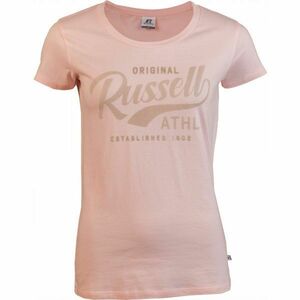 Russell Athletic ORIGINAL S/S CREWNECK TEE SHIRT Tricou pentru femei, roz, mărime imagine