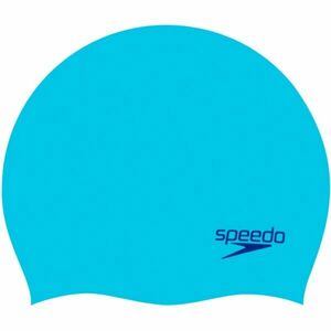 Speedo MOULDED SILC CAP JU Cască înot juniori, albastru deschis, mărime imagine
