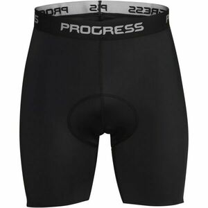 PROGRESS BASIC SHORTS Pantaloni scurți de ciclism pentru bărbați, negru, mărime imagine