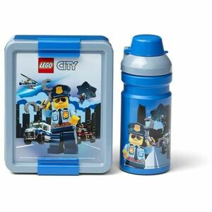 LEGO Storage CITY Set pentru gustări, albastru, mărime imagine