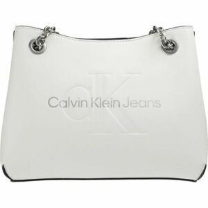 Calvin Klein SCULPTED SHOULDER BAG24 MONO Poșetă femei, alb, mărime imagine
