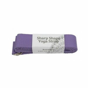 SHARP SHAPE YOGA STRAP Bandă yoga, mov, mărime imagine