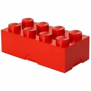 LEGO Storage BOX Cutie pentru gustări, roșu, mărime imagine