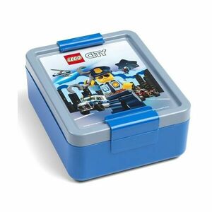 LEGO Storage CITY Cutie pentru gustări, albastru, mărime imagine