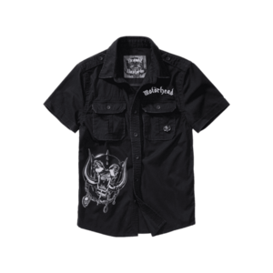 Brandit Motörhead Vintage cămașă cu mânecă scurtă, negru imagine