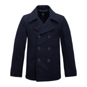Brandit Pea Coat Palton, albastru marin imagine