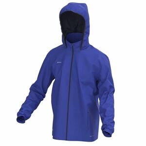 Jachetă Protecţie Ploaie Fotbal VIRALTO CLUB Albastru Adulți imagine