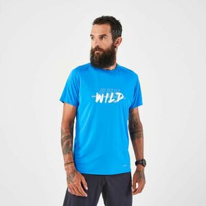 Tricou rezistent alergare Trail Running KIPRUN Run 500 Albastru Bărbați imagine