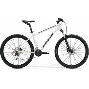 Bicicleta de munte pentru barbati Merida Big.Seven 20-3X marimea L Alb/Mov Lila 2022 imagine